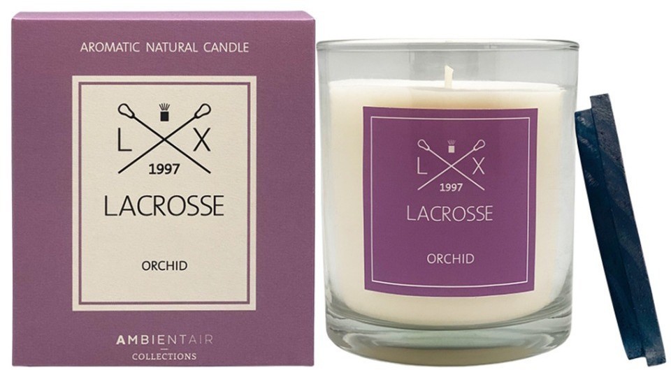 Свеча ароматическая lacrosse, Орхидея, 60 ч (75480)