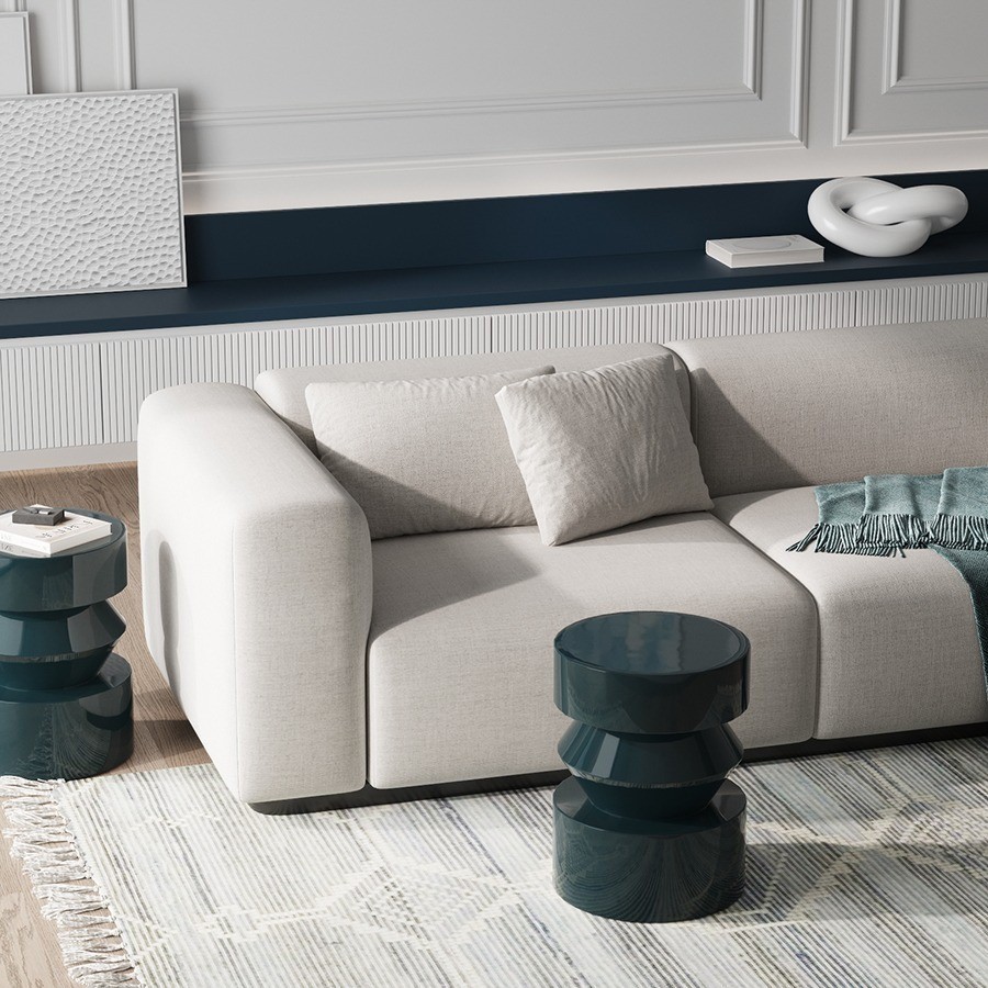 Столик кофейный ingvild, D35,5 см, темно-бирюзовый (76216)