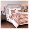 Кпб 2-х спальный "эстет",подод 180х215-1шт, прост 240х240-1шт, нав 50х70-2шт ,шампань+клетка, 100% х SANTALINO (984-926)