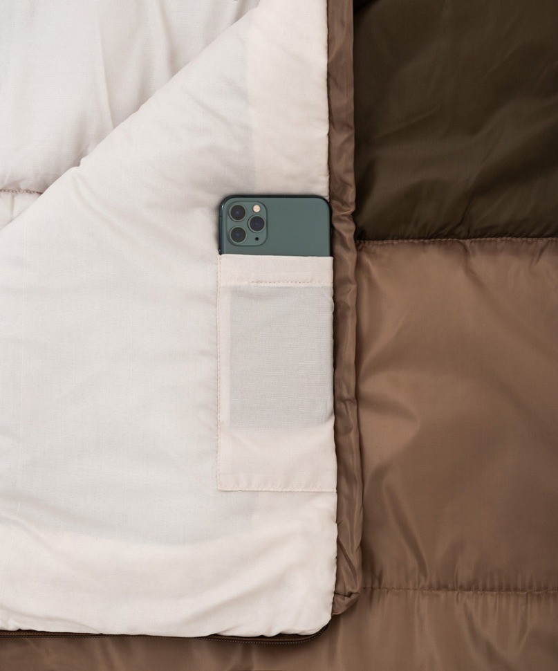 Спальный мешок Hiking Trail +10, коричневый (1557424)