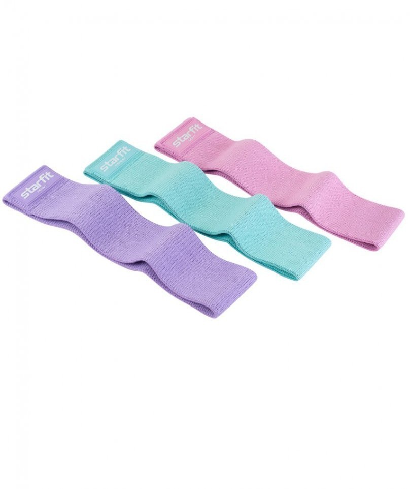 Мини-эспандер ES-204, высокая нагрузка, текстиль, фиолетовый пастель (2104264)