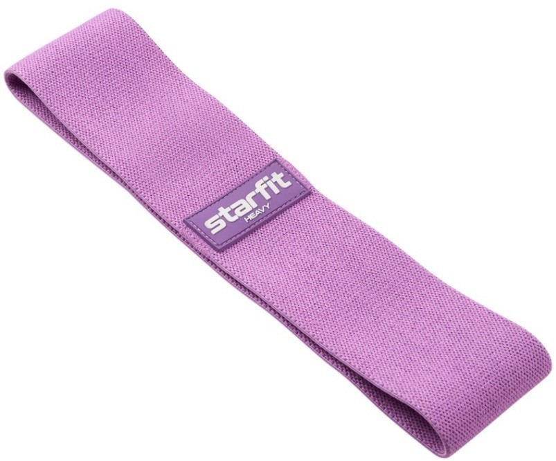Мини-эспандер ES-204, высокая нагрузка, текстиль, фиолетовый пастель (2104264)