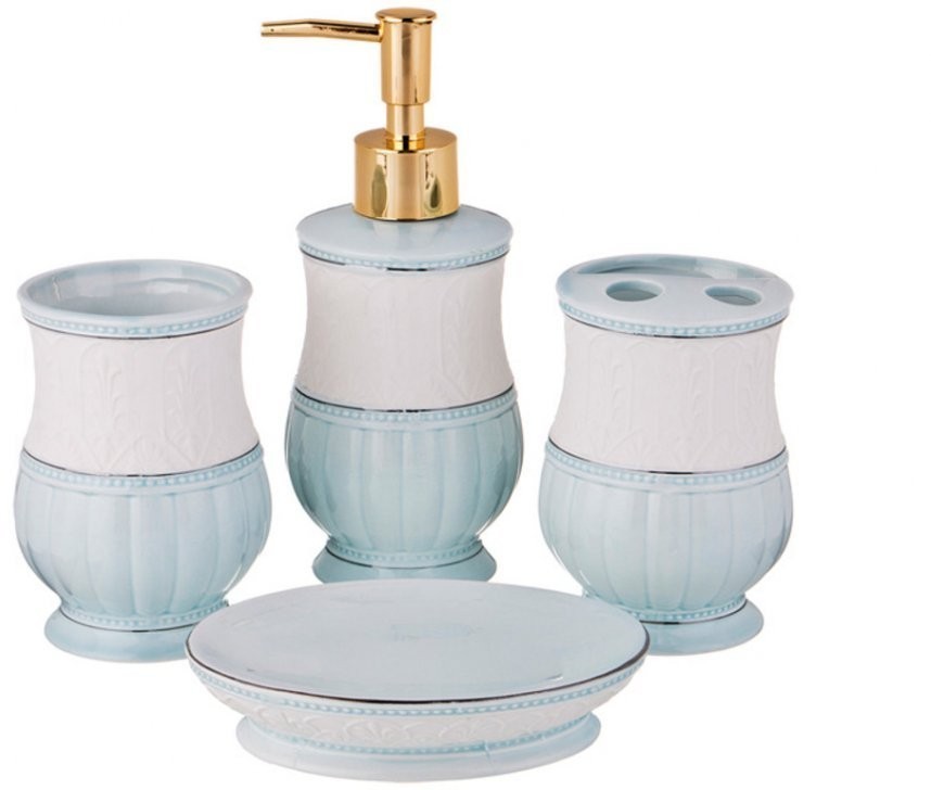 Набор для ванной комнаты 4 пр. Lefard (755-208)