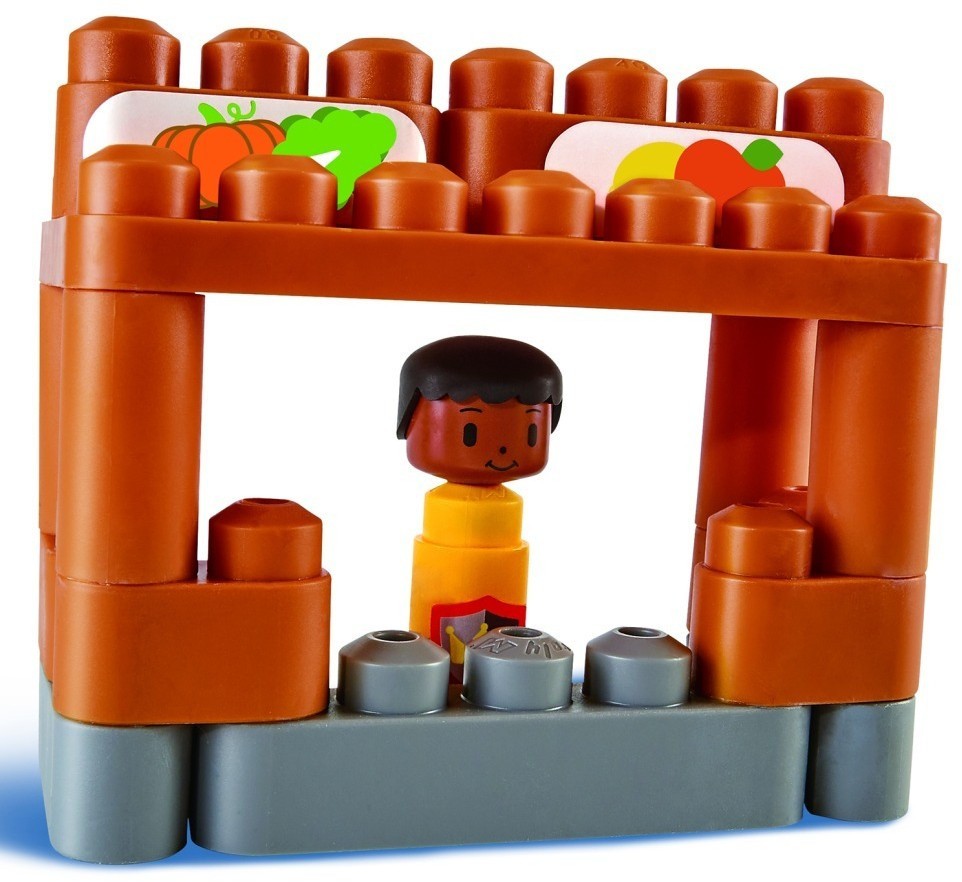 Конструктор детский цветной "Средневековый замок", 310 элементов (760026_HP)