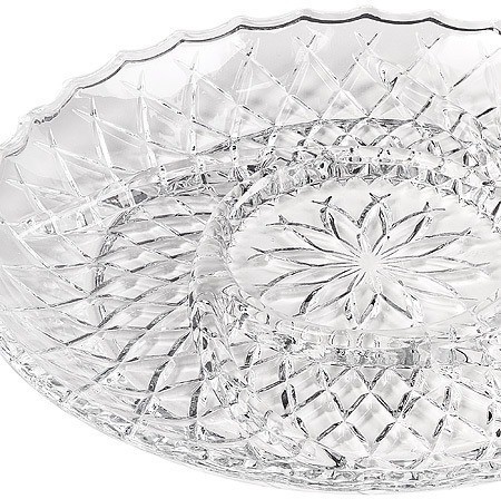 Менажница 30х40х4см,5 секций,стек Larous (1246)