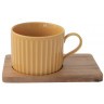 Набор из 2-х чашек для чая Время отдыха, синяя и жёлтая, 0,25 л - EL-R1641/TBR2 Easy Life