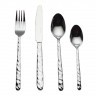 Набор столовых приборов fluid, серебристые, 16 пред. (77769)