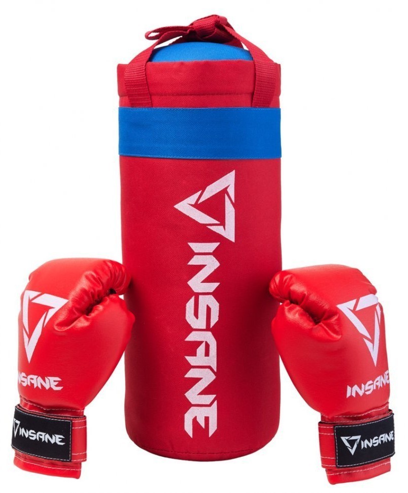 Набор для бокса Fight, красный, 39х16 см, 1,7 кг, 4 oz (2095516)
