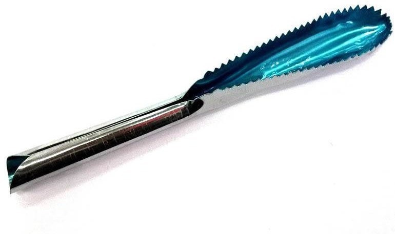 Рыбочистка 23 см cкругленная ручка с отверстием 7-004 (62612)