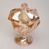 Блюдо с крышкой на ножке "bohema" amber диаметр=11,5 см высота=16,5 см Lefard (195-233)