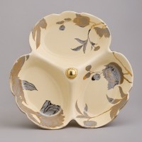 Фруктовница на ножке 25,5*25,5*19 см Lefard (46-1391)