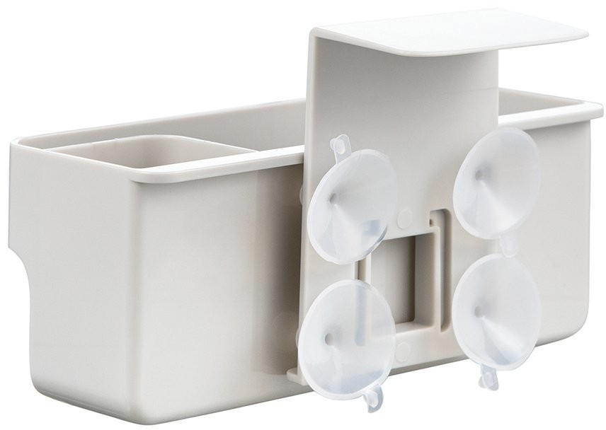 Органайзер для раковины ronja, 19х10,5х14,6 см, светло-серый (74916)