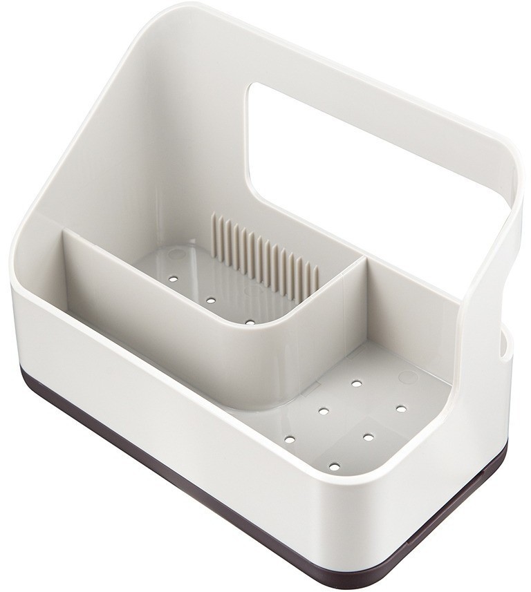 Органайзер для раковины ronja, 19х10,5х14,6 см, светло-серый (74916)