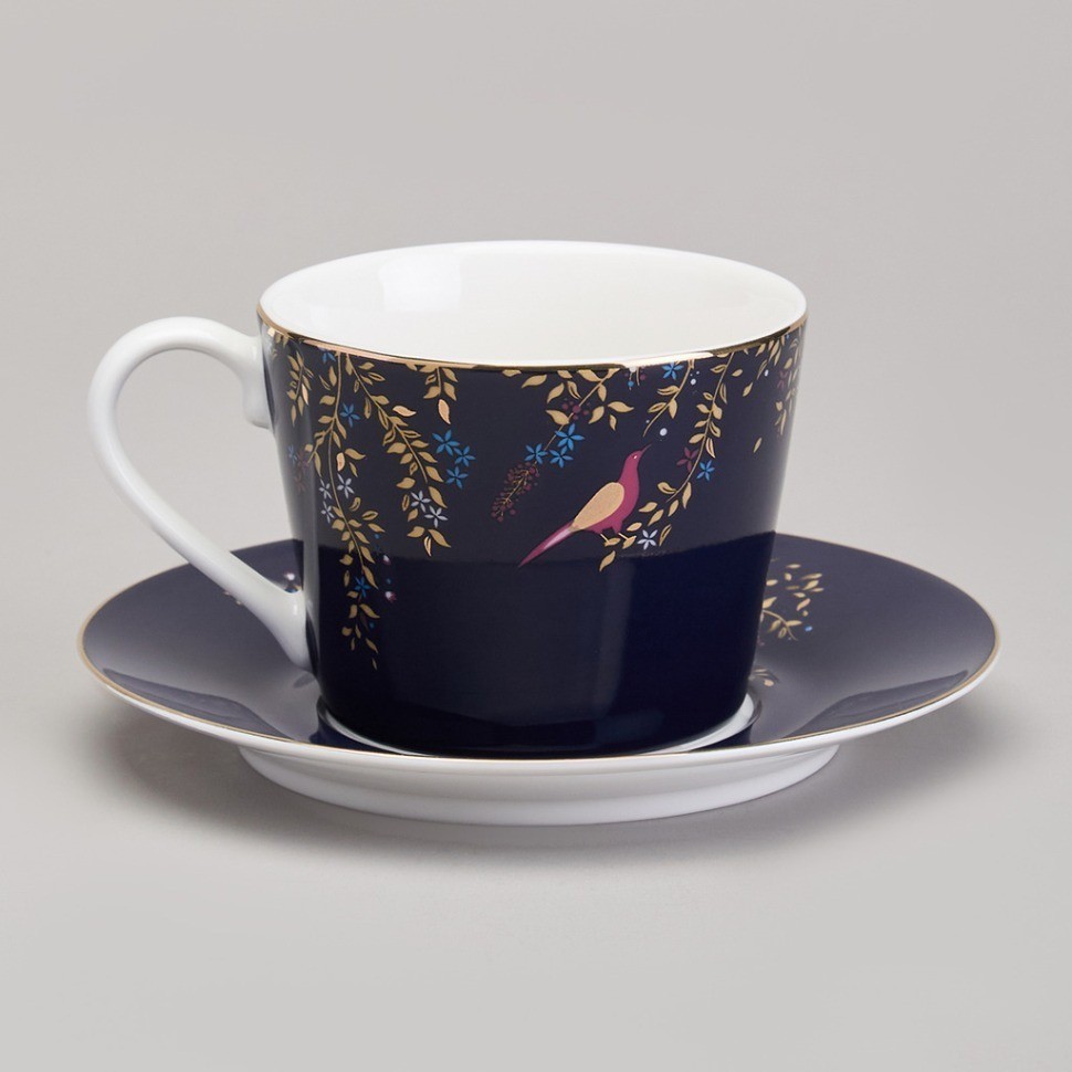 Чайный набор lefard "golden birds" на 2 пер. 4 пр. 220 мл (419-131)