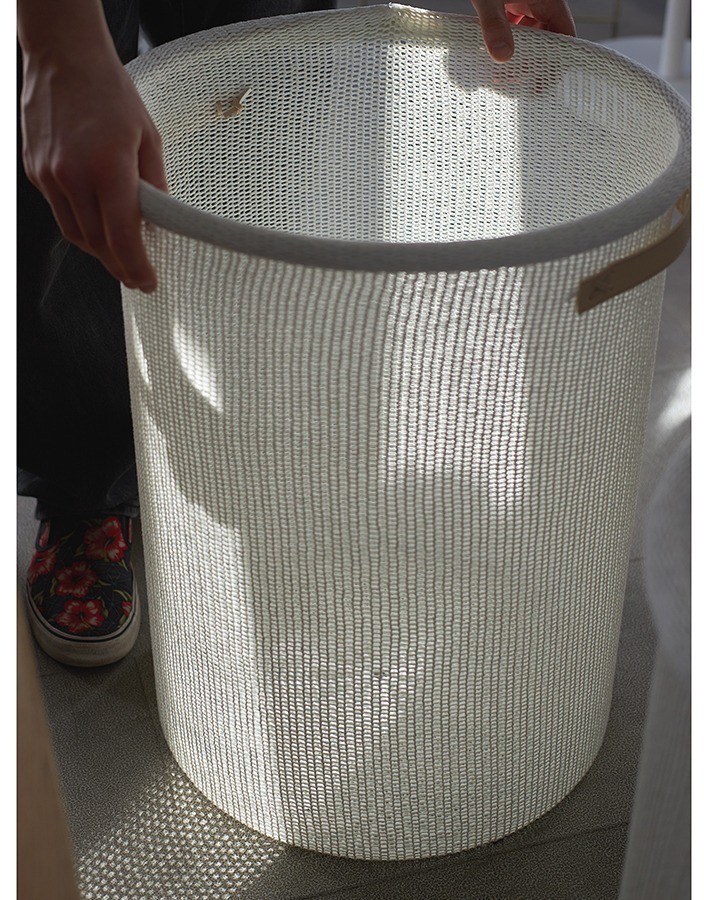 Корзина для хранения sustainable collection, D42х55 см, молочная (78511)