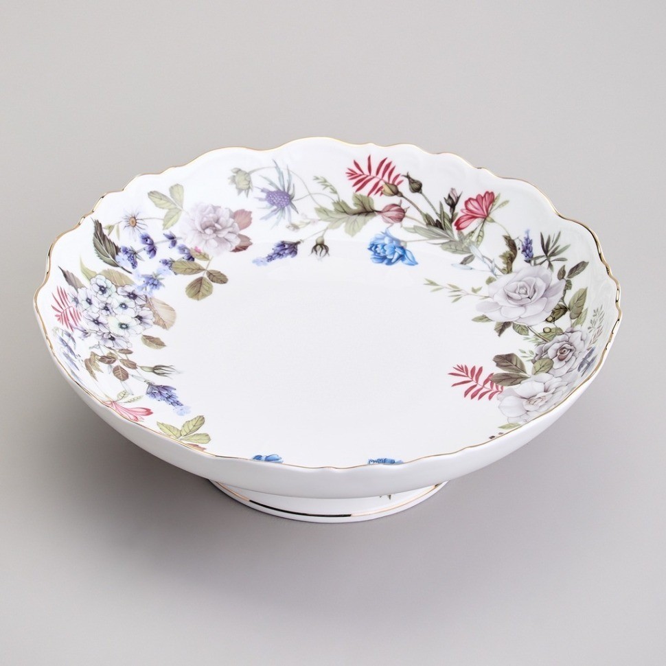 Ваза на ножке lefard "belle" 21,5*7,5 см (86-2364-1)