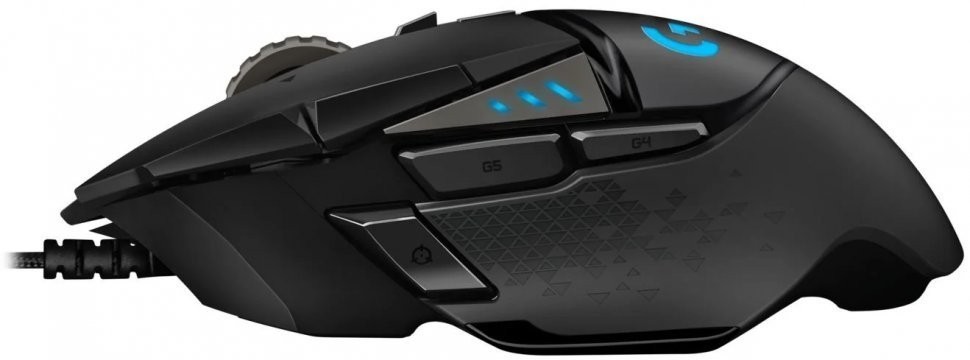 Проводная высокоточная игровая мышь Logitech G502 HERO RGB Black (910-005474)