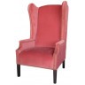 Кресло Самуэль Samuel/Velvet 44, каркас дуб, обивка бельгийский вельвет, pink, ROOMERS FURNITURE