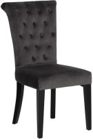 Стул 597 велюр серый Riv96 98*101*88см (TT-00004282)