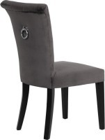 Стул 597 велюр серый Riv96 98*101*88см (TT-00004282)