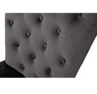 Стул 597 велюр серый Riv96 98*101*88см (TT-00004282)