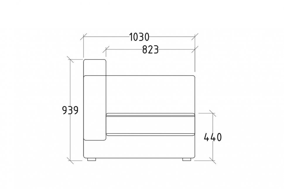 Диван Mores трехмест раскл, велюр пыльн.роза Н-Йорк40 226*103*94 (TT-00002842)