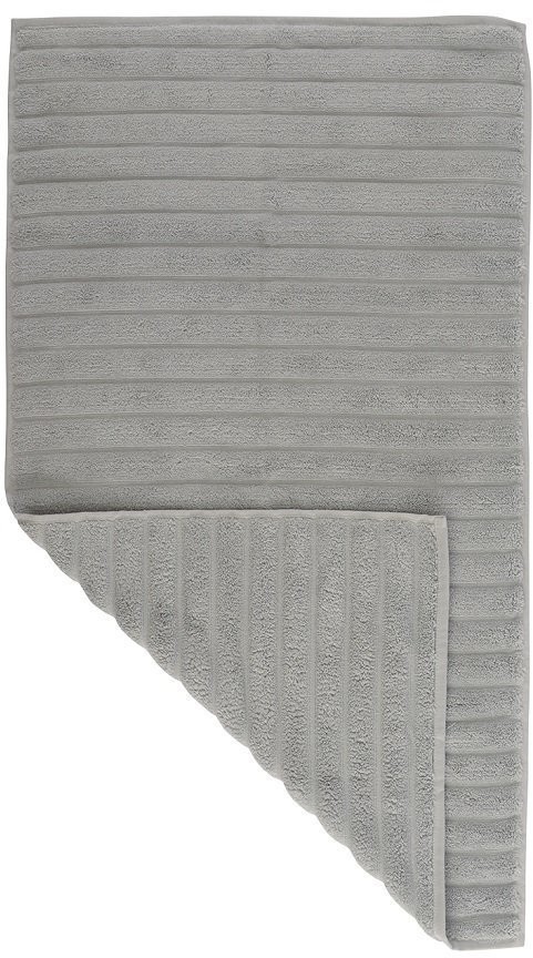 Полотенце для рук waves серого цвета из коллекции essential, 50х90 см (70644)