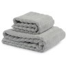 Полотенце для рук waves серого цвета из коллекции essential, 50х90 см (70644)