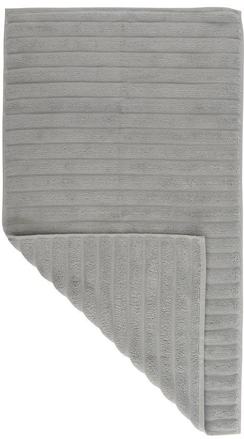 Полотенце для рук waves серого цвета из коллекции essential, 50х90 см (70644)