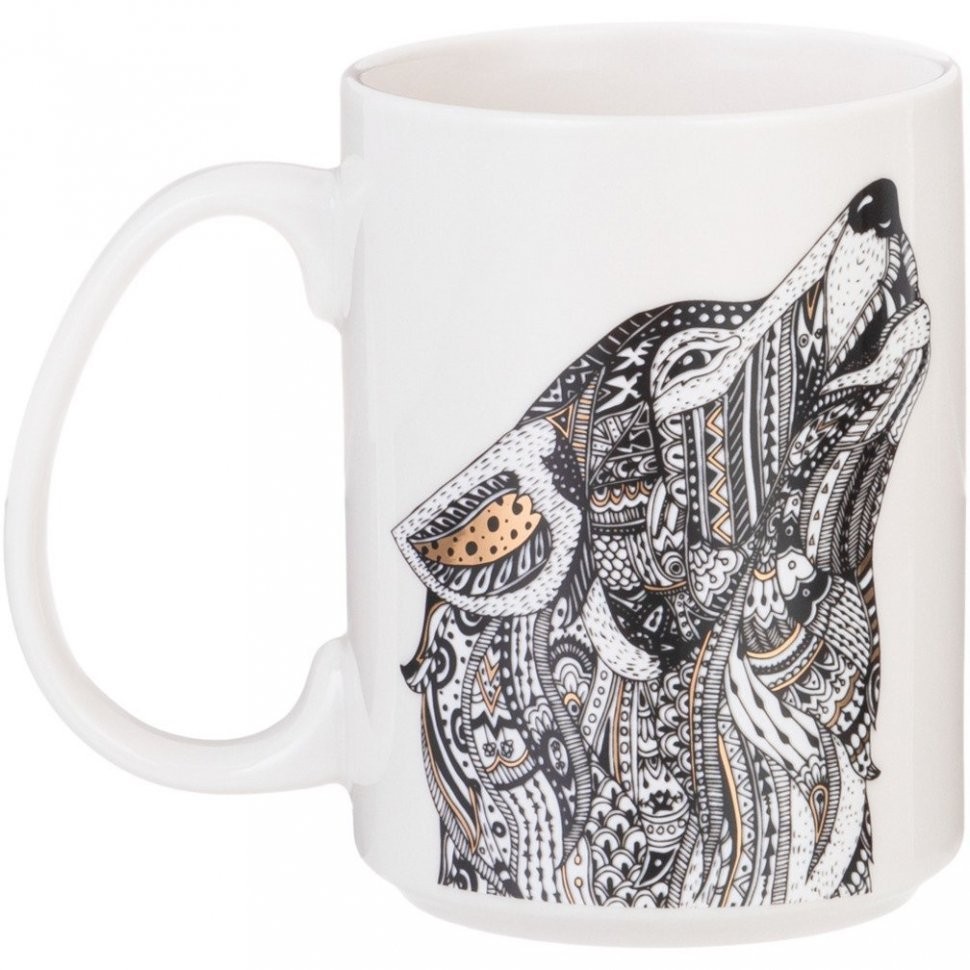 Кружка lefard "волк" 500мл 13,8*8,7*11,7см (97-692)