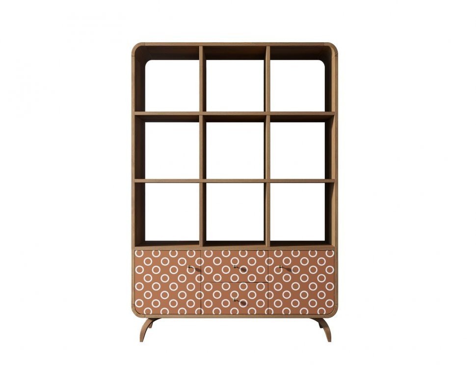 Стеллаж Ellipse принт 3 арт EL13/print_3-ET