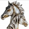 Фигурка декоративная "бюст лошадей" 19*9,3*28,5 см Lefard (146-2200)