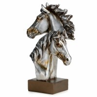Фигурка декоративная &quot;бюст лошадей&quot; 19*9,3*28,5 см Lefard (146-2200)