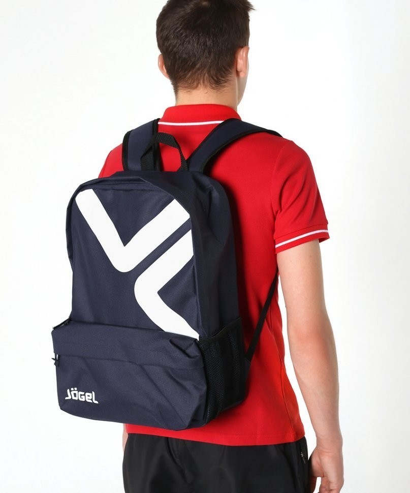 Рюкзак JBP-1902-091, темно-синий/белый, M (449133)