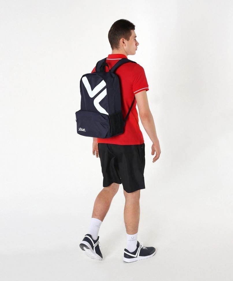 Рюкзак JBP-1902-091, темно-синий/белый, M (449133)