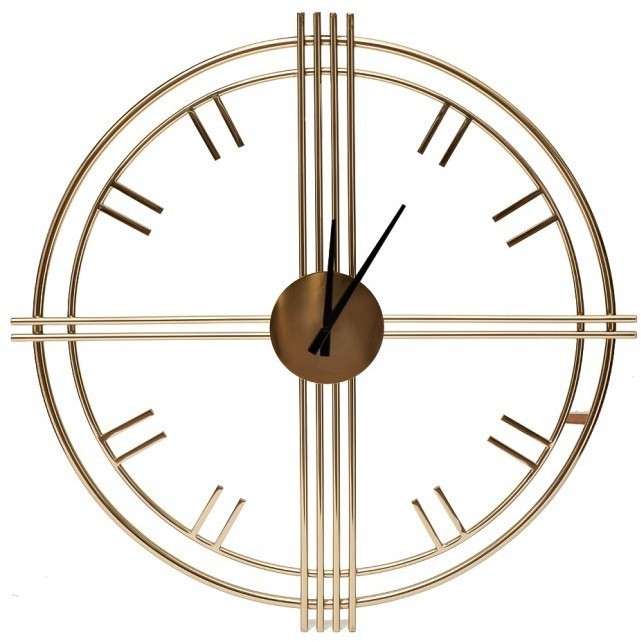 Часы настенные цвет золото d76см (TT-00012200)
