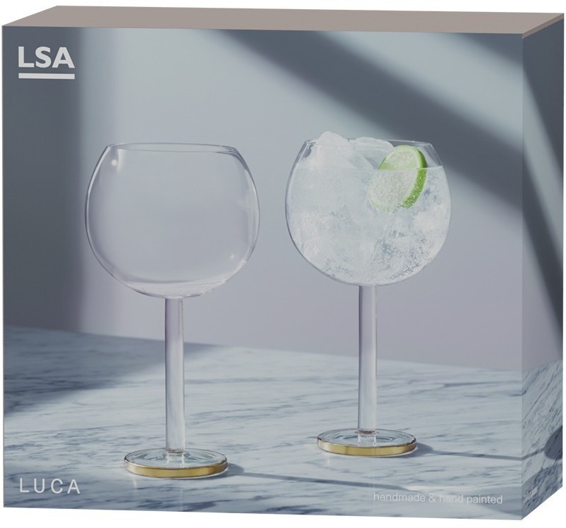 Набор бокалов для вина luca, 560 мл, 2 шт. (76998)
