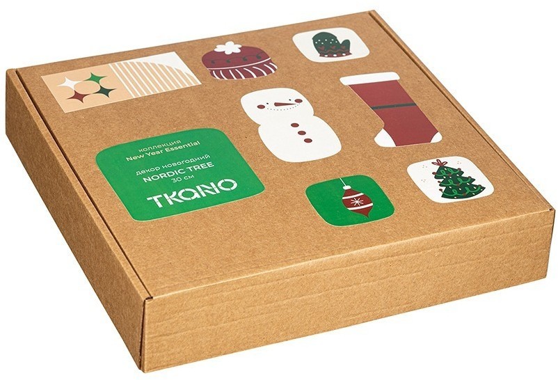 Декор новогодний nordic tree из коллекции new year essential, 30 см (78307)