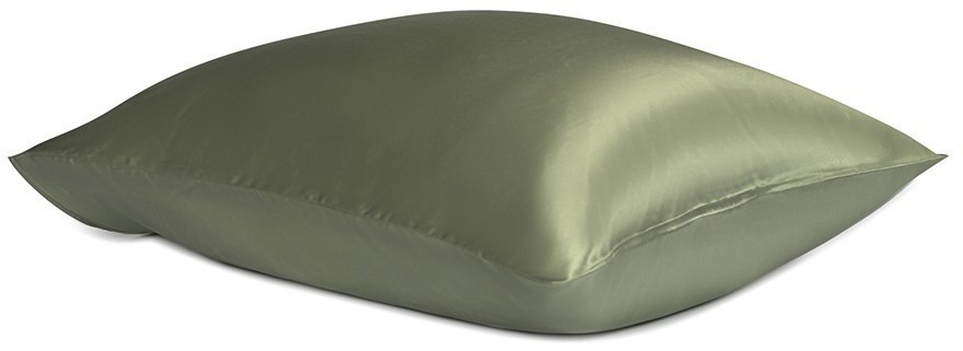 Наволочка из натурального шелка мятного цвета из коллекции essential, 50х70 см (76096)