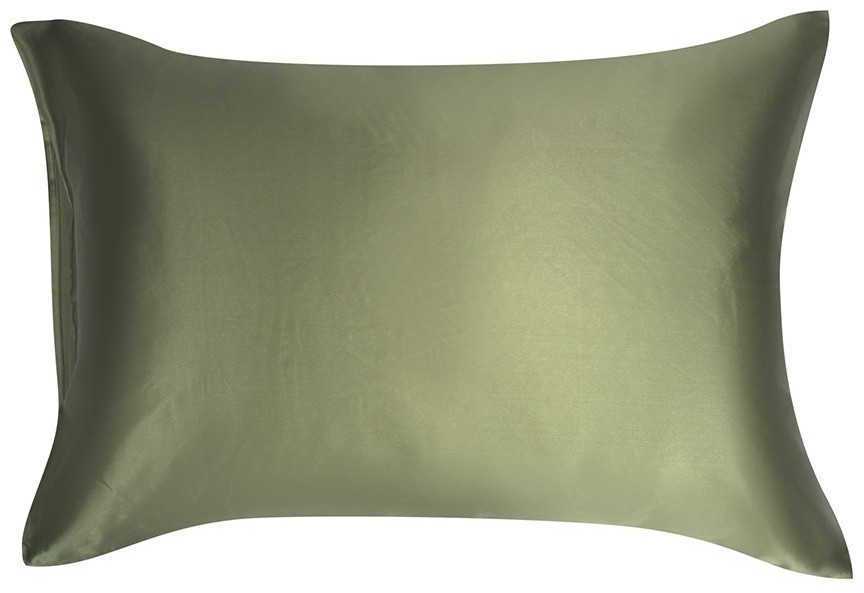 Наволочка из натурального шелка мятного цвета из коллекции essential, 50х70 см (76096)