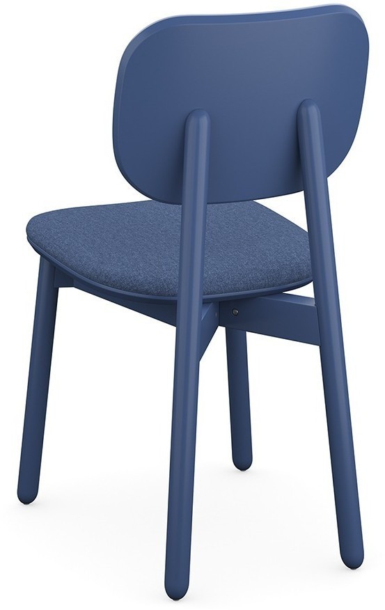 Стул saga, рогожка, синий (76407)