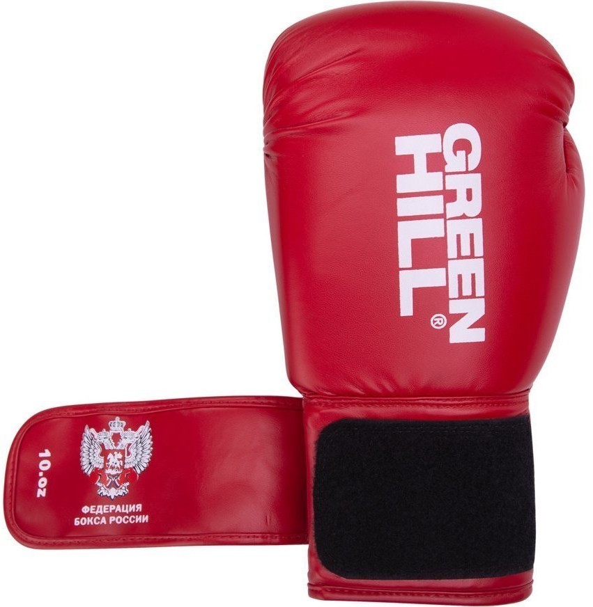 Перчатки боксерские REX BGR-2272F, 10 oz, красный (848584)