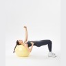 Фитбол STARFIT GB-108 антивзрыв, 900 гр, желтый пастель, 55 см (1747177)