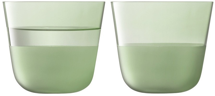 Набор стаканов arc contrast, 260 мл, зеленые, 2 шт. (77627)
