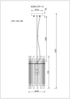 Светильник потолочный d18*h35см (TT-00004895)