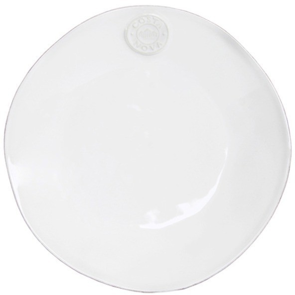 Тарелка NOP216-WHE(NOP216-02203B), 21 см, керамика, white, Costa Nova