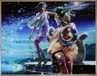 Картина Овен Кагая с кристаллами Swarovski (1145)