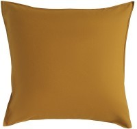 Набор наволочек изо льна и хлопка цвета карри из коллекции essential, 70х70 см (77147)