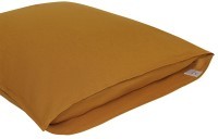 Набор наволочек изо льна и хлопка цвета карри из коллекции essential, 70х70 см (77147)