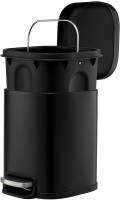 Ведро мусорное с педалью, графит, 6 л (78736)